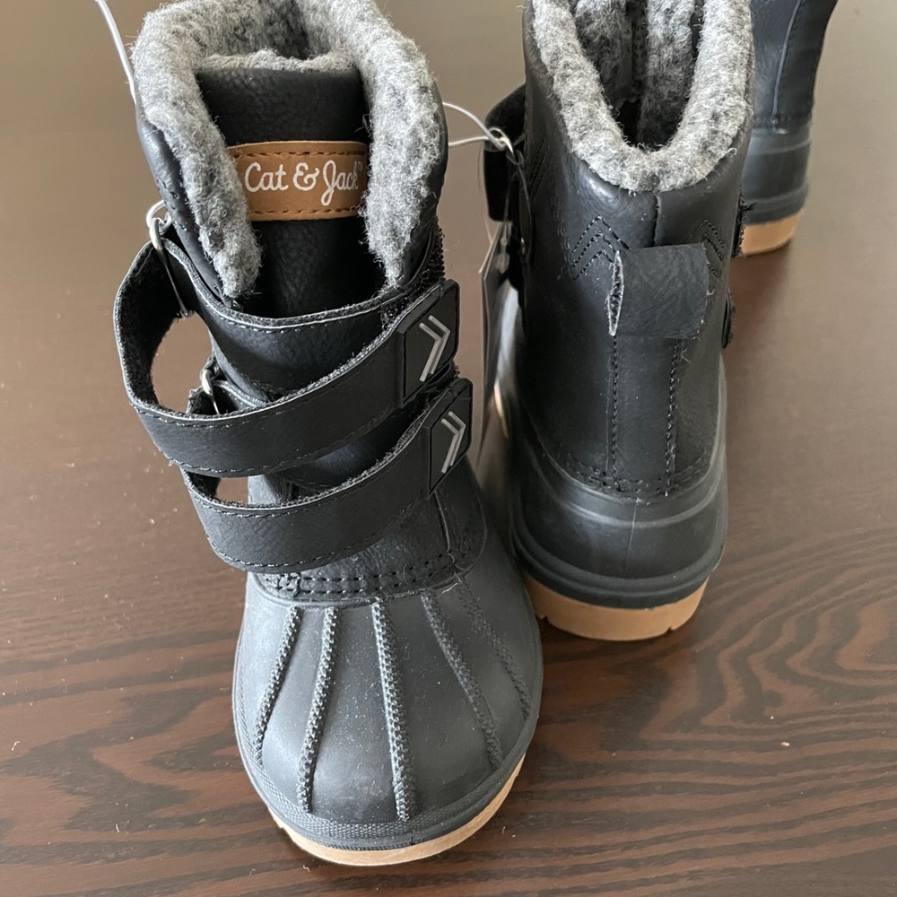 🌵NWT Cat & Jack Toddler Boy Snow Boots - Picture 7 of 11